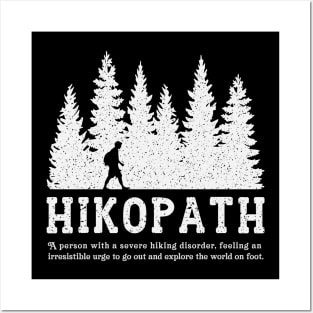 Hiking Lover - Hikopath Hiker Posters and Art